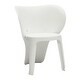 preview thumbnail 24 of 31, 16-Inch Kids Chair with Curved Back and Elephant Trunk Design Single - White