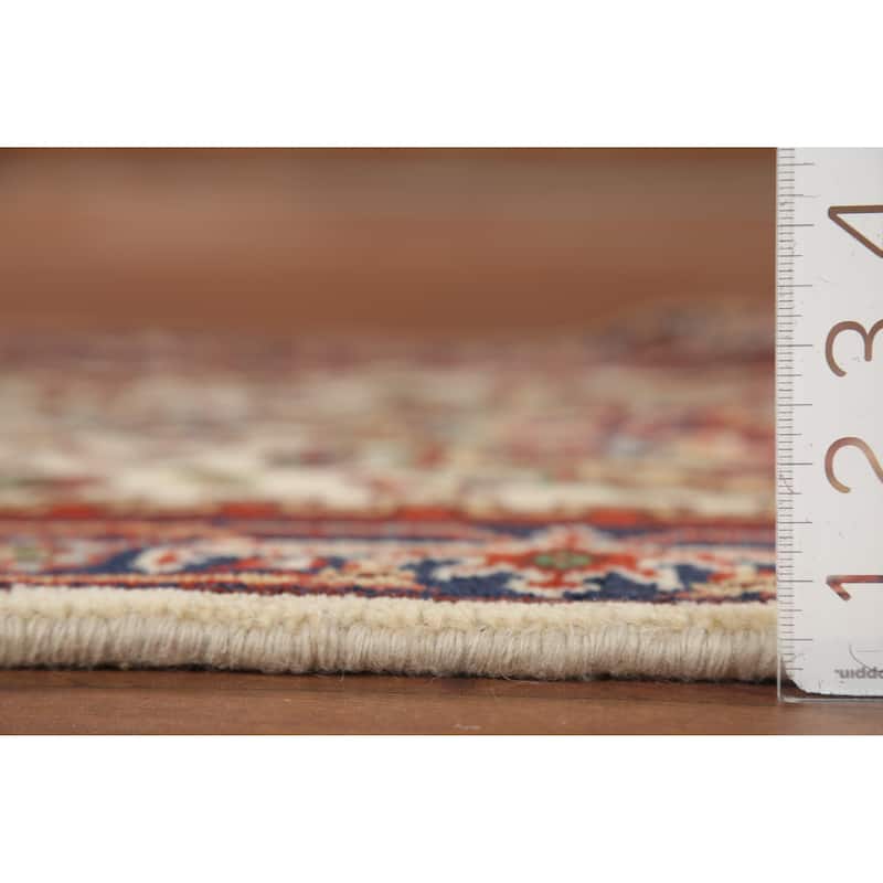 Heriz Serapi Oriental Runner Rug Hand-Knotted Wool Carpet - 2'7"x 7'10"