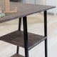preview thumbnail 15 of 29, Carbon Loft Industrial L-shaped Corner Computer Desk with Shelf