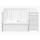 preview thumbnail 32 of 56, Storkcraft Portofino 4-in-1 Convertible Crib and Changer - Convenient Storage Solution, 3 Spacious Drawers and 3 Open Shelves