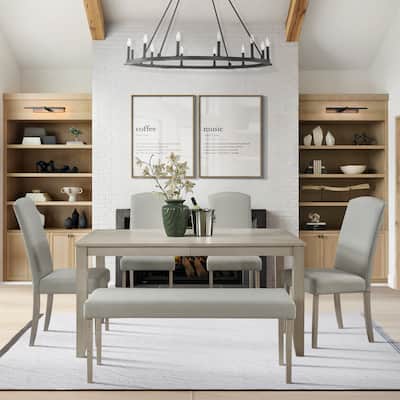 CraftPorch Simply Elegant 6-piece Dining set