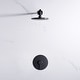 preview thumbnail 14 of 27, Luxier SS-B01 Single-Handle 1-Spray Shower Faucet with Valve