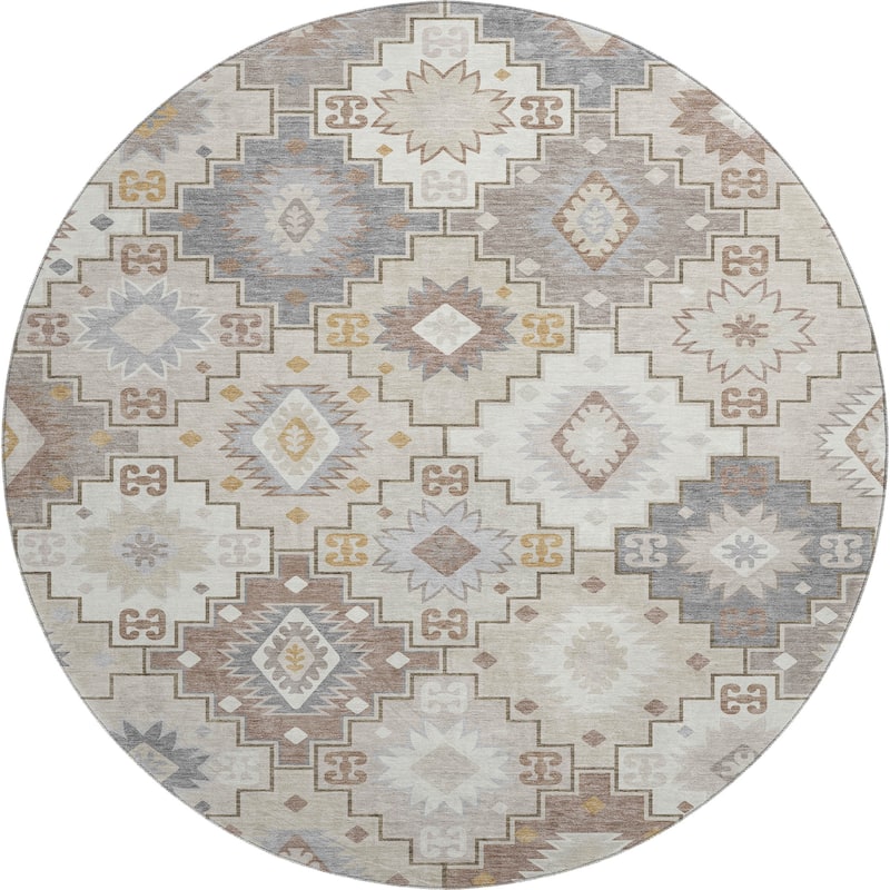 Premium Washable Super Soft Southwest Tribal Mayfield Rug