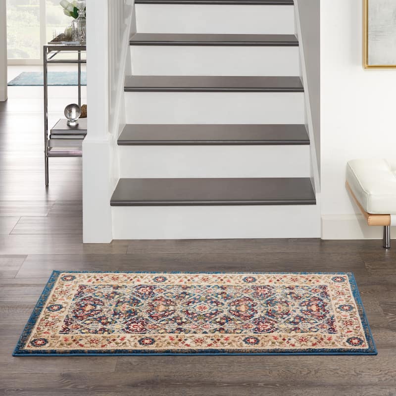 Nourison Revel Traditional Persian Floral Area Rug