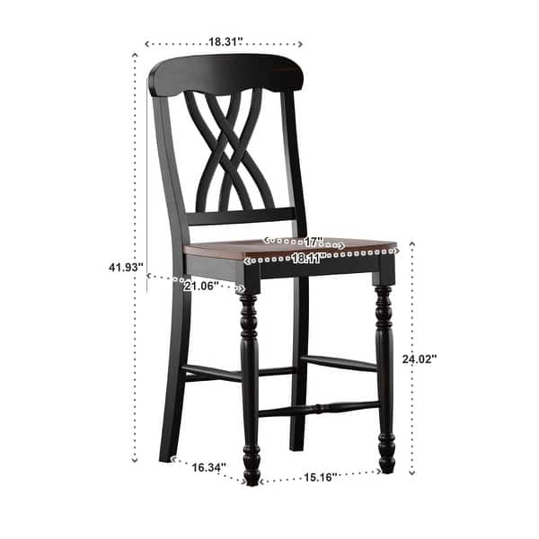 Mackenzie Counter-height Chairs (Set of 2) by iNSPIRE Q Classic