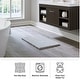 preview thumbnail 14 of 22, Fake Fur Bath Mat - 21x34-Inch Machine Washable Nonslip Small Rug for Bathroom, Hallway, or Kitchen by Home-Complete