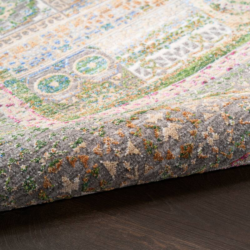 Nourison Quaint Harmony Indoor only Multicolored Floral Area Rug
