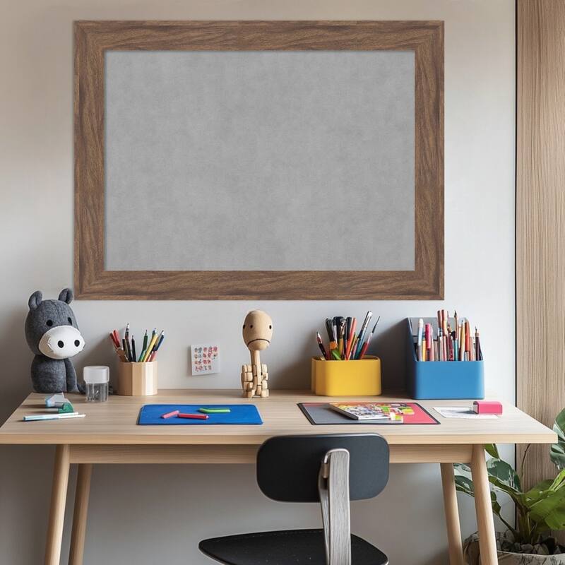 Amanti Art Pia Medium Brown Framed