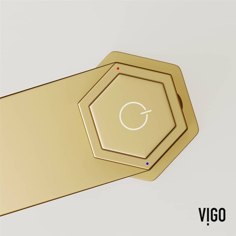 VIGO Nova 10" H Single Handle Single Hole Vessel Bathroom Faucet