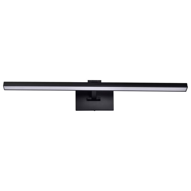 Hazel 3 Foot LED Picture Light 3 CCT Selectable Black Finish Acrylic Lens