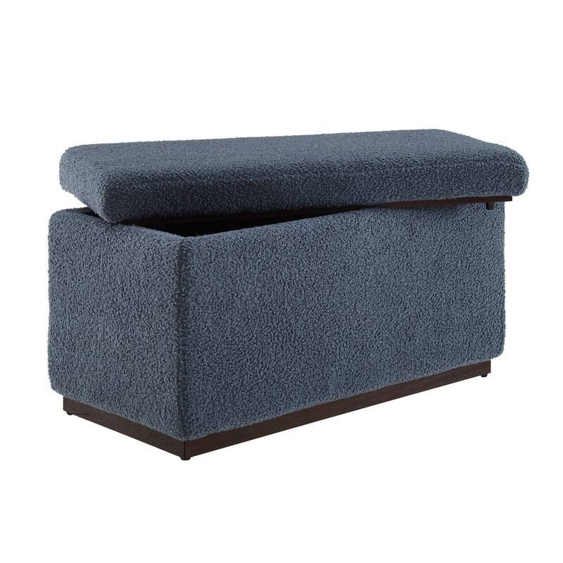 Rue Sherpa Rectangle Storage Ottoman