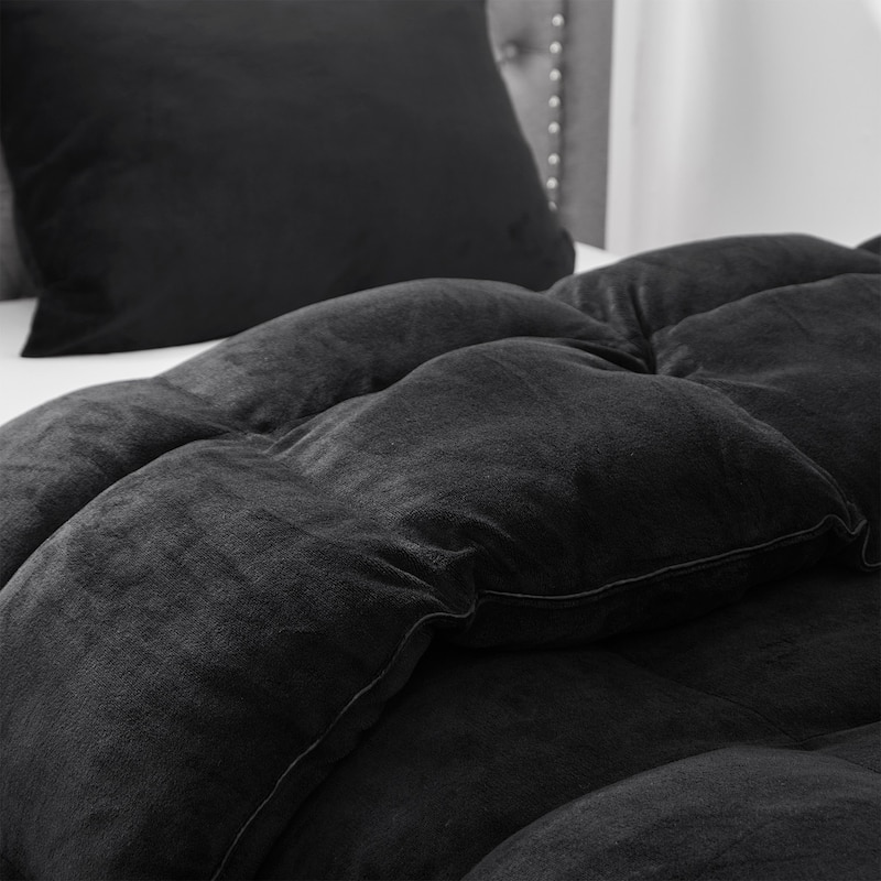 Boi He Thick® - Coma Inducer® Oversized Comforter Set - Black