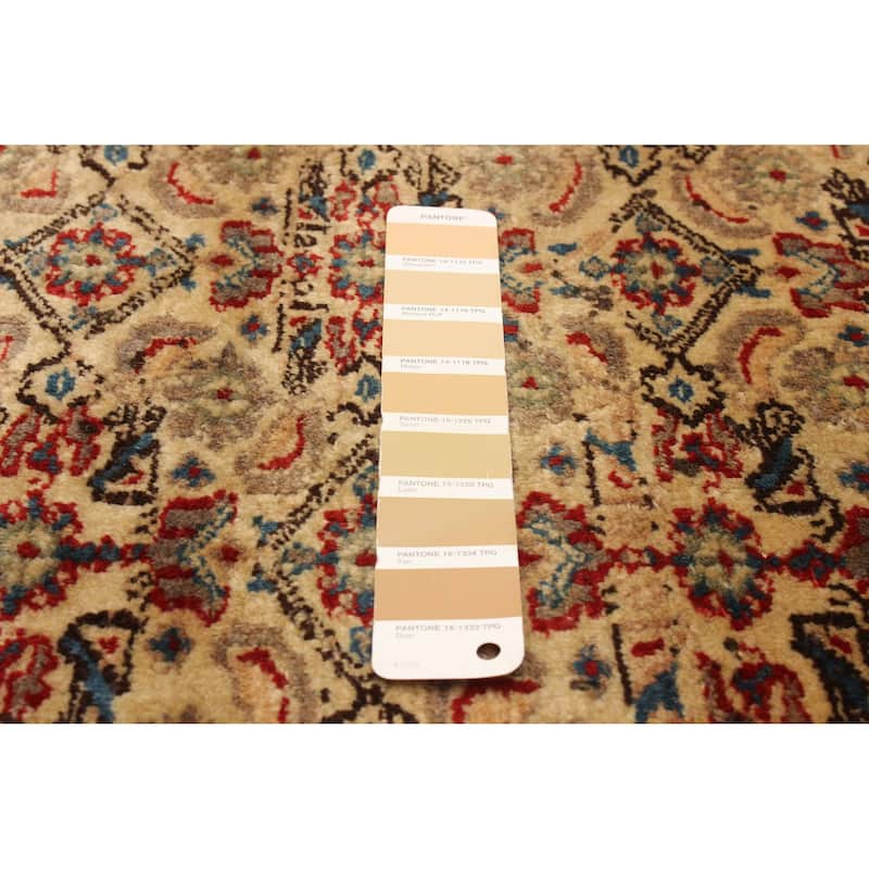 ECARPETGALLERY Hand-knotted Andelz Beige Wool Rug - 4'5 x 8'2