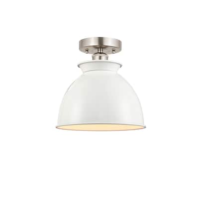Innovations Lighting Adirondack - 1 Light 8" Semi-Flush Mount