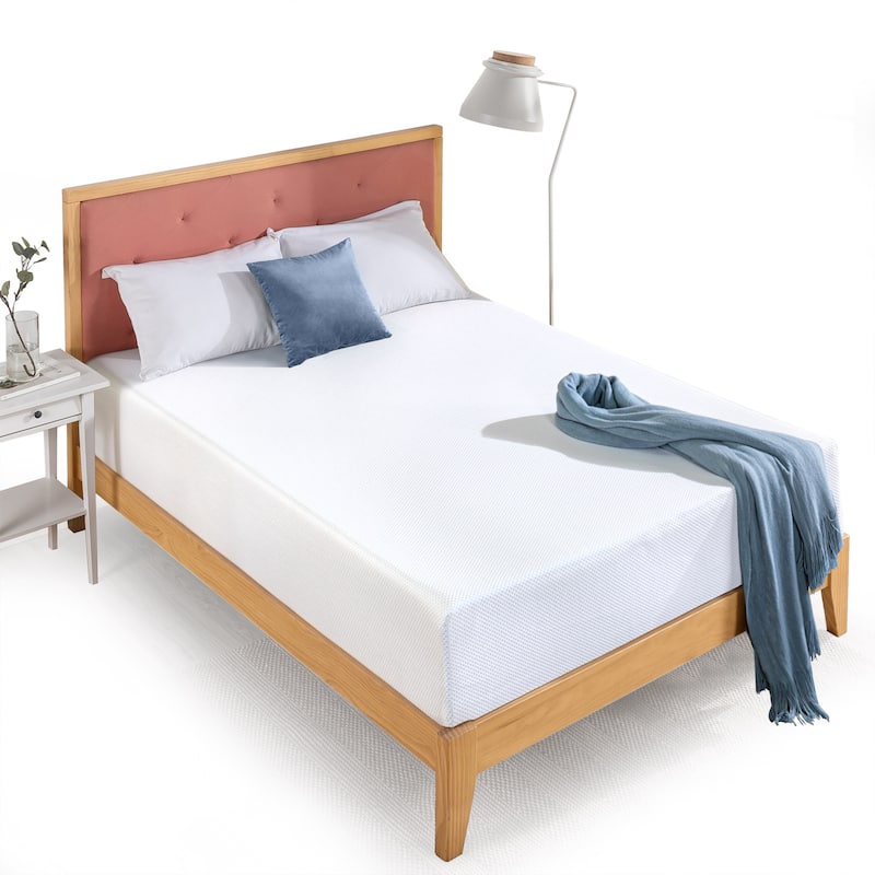 Priage by Zinus 12-inch Green Tea Gel Memory Foam Mattress