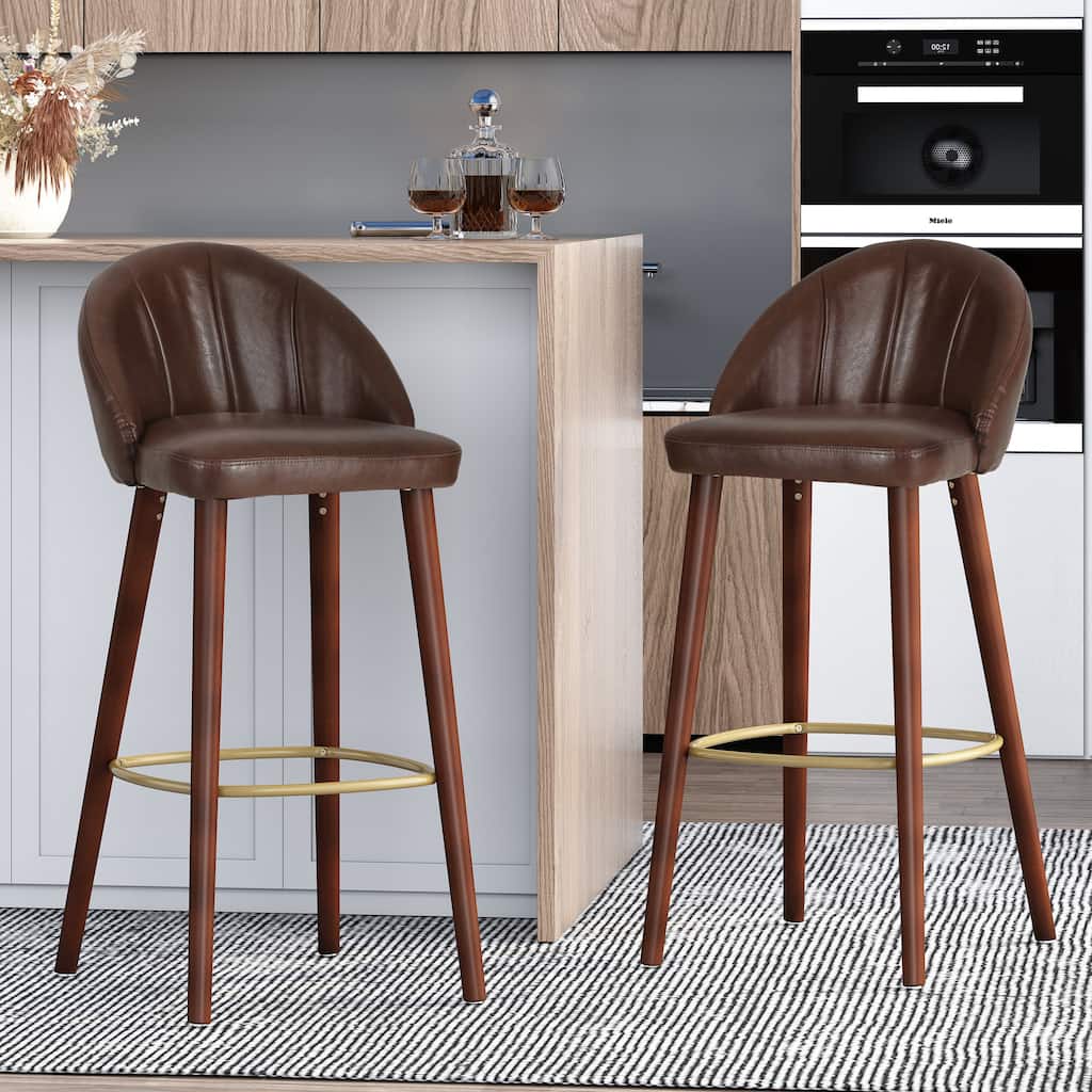 Cullimore Channel Stitch Barstools by Christopher Knight Home