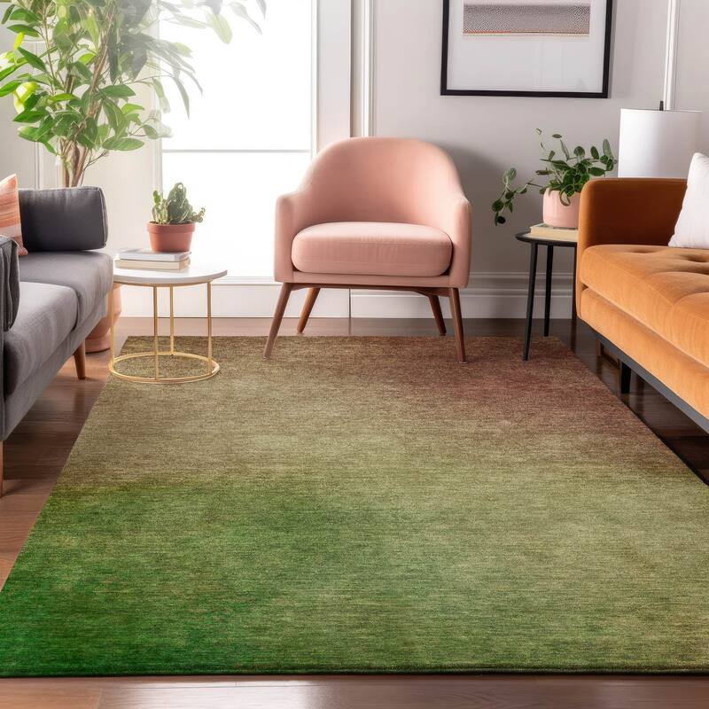 Premium Washable Super Soft Ombre Solid Mayfield Rug - Blush - 2' 6" x 3' 10" - Rectangle