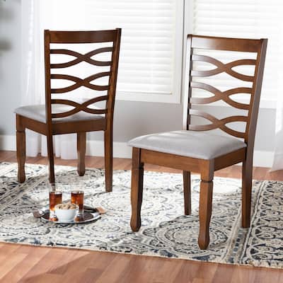 Lanier Modern and Contemporary 2-PC Dining Chair Set