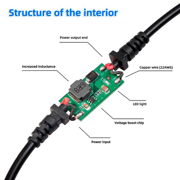 usb male to female 12v car cigarette lighter socket USB C Male 5V To 12V Car Cigaret Lighter Sockets Female Converter Cable 12W  Max - Bed Bath & Beyond
