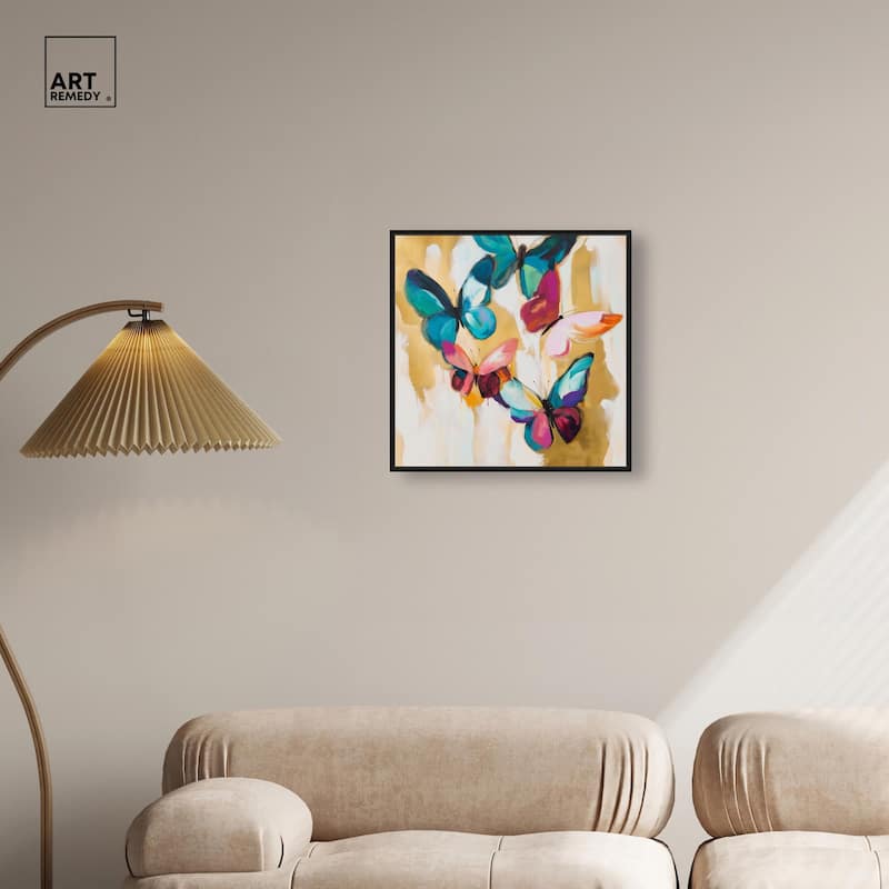 Wings in Waltz II Canvas by Art Remedy