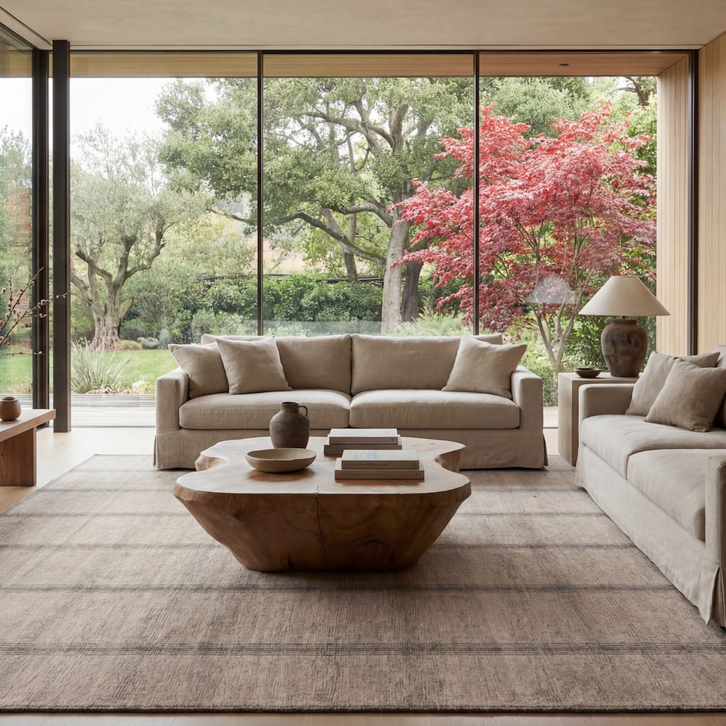 Nuloom Arvella Striped Washable Rug