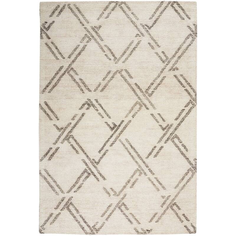 Nourison Venosa Contemporary Geometric Hand-tufted Area Rug