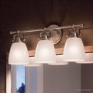 Shop Luxury Industrial Bathroom Vanity Light 9 5 H X 21 5 W With