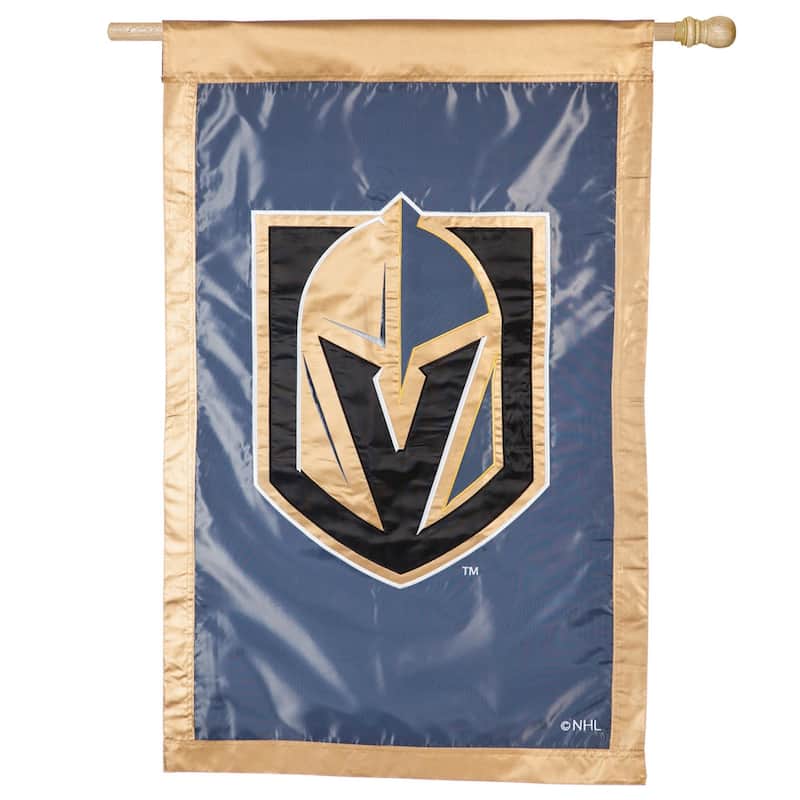 Applique Flag, House Size, Vegas Golden Knights