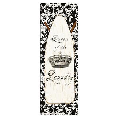 Queen of the Laundry Canvas Art Print