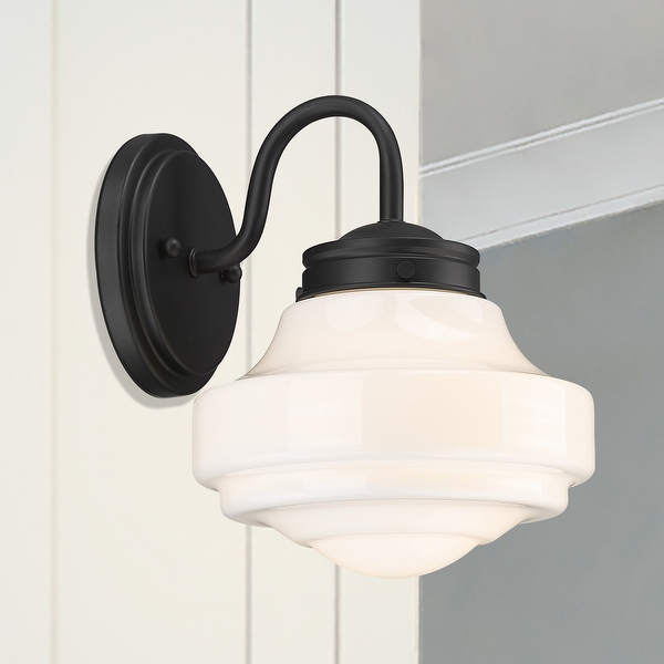 Golden 0508 1W MBS VMG One Light Wall Sconce Ingalls MBS Modern Brass