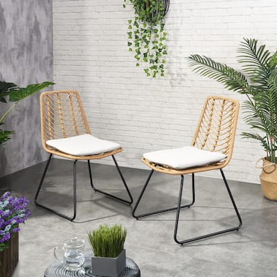 2PCS Dining chair with 2 Cushions