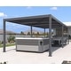 preview thumbnail 46 of 74, PURPLE LEAF Outdoor Louvered Pergola with Adjustable Metal Roof for Patio Pergola