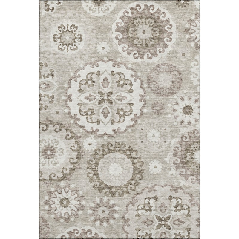 Premium Washable Super Soft Boho Suzani Mayfield Rug