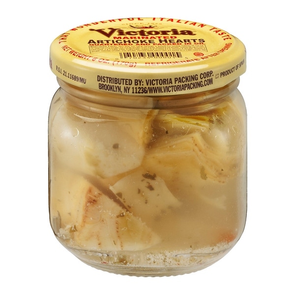 Victoria Marinated Artichoke - Case of 12 - 6 oz.