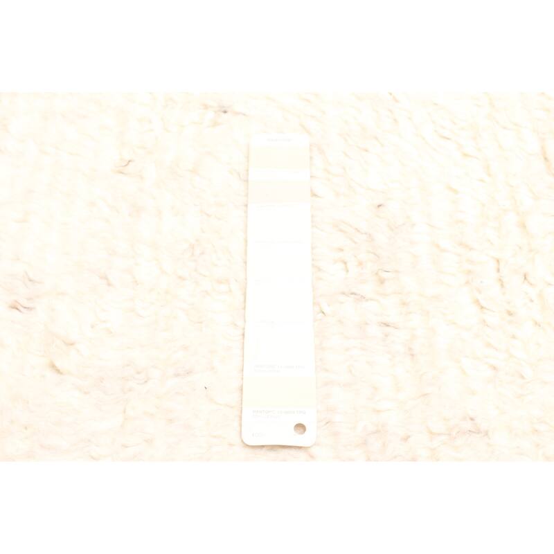 ECARPETGALLERY Hand-knotted Tangier Cream Wool Rug - 5'11 x 7'9