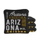 preview thumbnail 1 of 2, Arizona Football Black Dual Sided Cornhole Bags