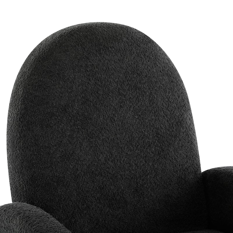 Manual Swivel Recliner Chair for Adults, Glider Rocking Chair for Nursery, Comfortable Nursery Recliner