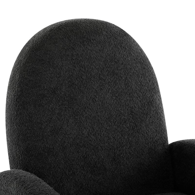 Roomfitters 360 Swivel Glider Recliner Chair, Modern Cozy Upholstered Accent Seating