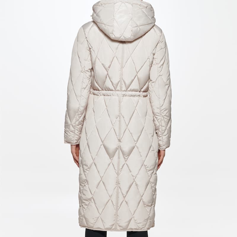 Kenneth Cole Women's Quilted Stadium Puffer Coat