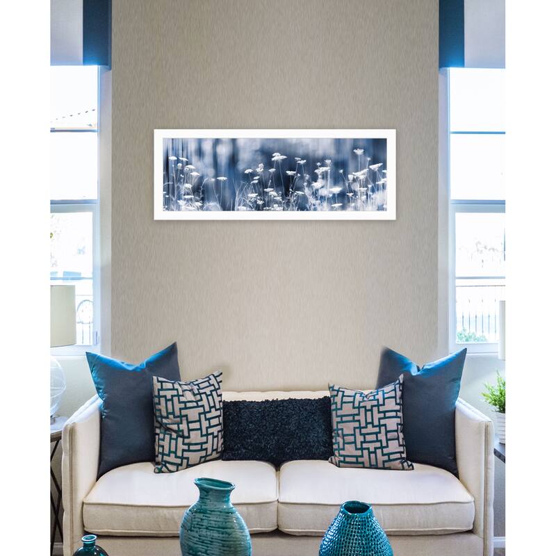 TrendyDecor4U Contemporary "Summer Dreams" Framed Print Wall Art