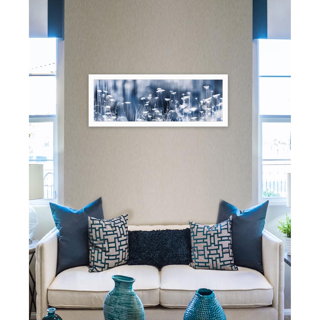 TrendyDecor4U Contemporary "Summer Dreams" Framed Print Wall Art