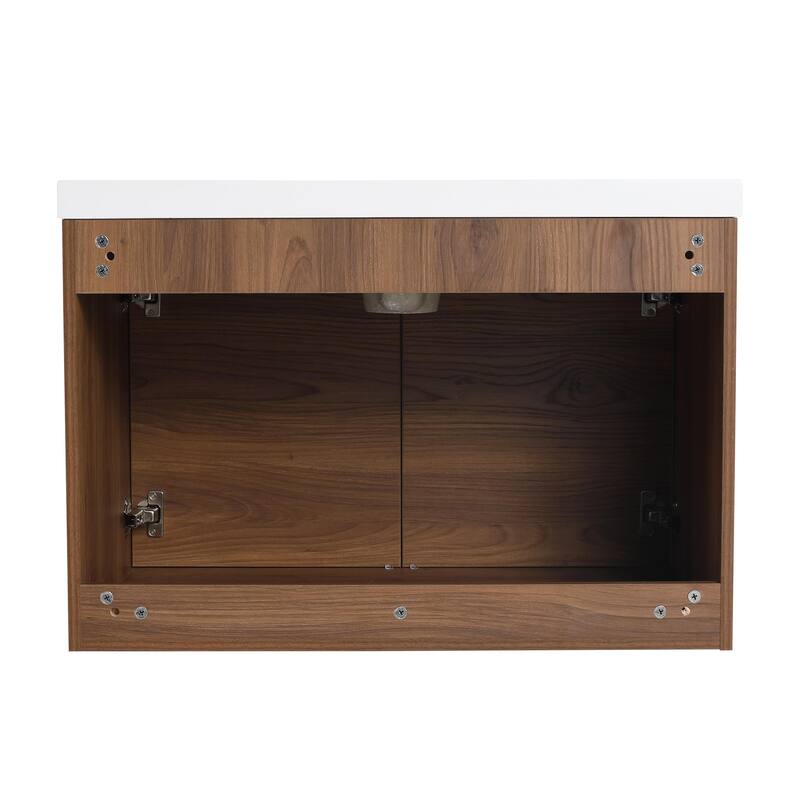BNK 16"/20"/24"/30"/36" Single Sink Bathroom Vanity with Soft Close Door and Shelf