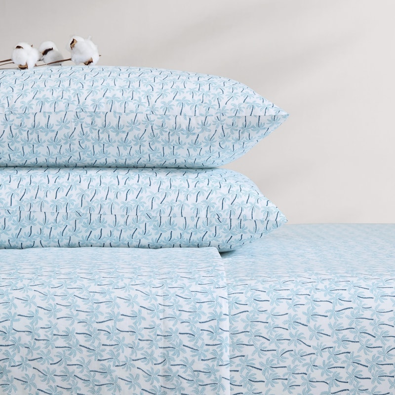 Tommy Bahama Cotton Printed Sheet Sets and Pillowcase Pairs
