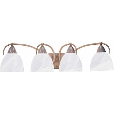Volume Lighting Kora 4 Light 30.75" Width Bathroom Vanity Light