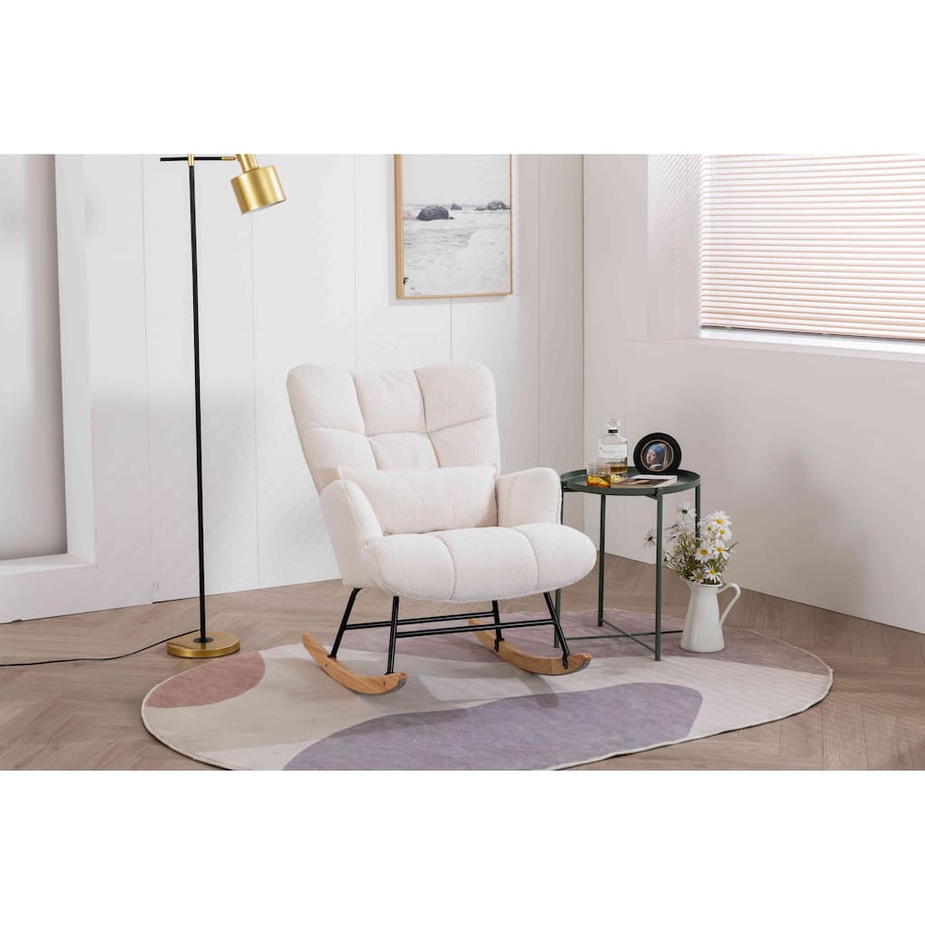 Upholstered Rocking Chair