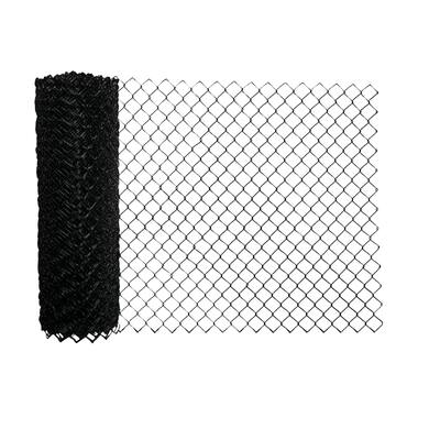 ALEKO PVC Coated Galvanized Steel 5 X 50 Feet Chain Link Fence Fabric Black