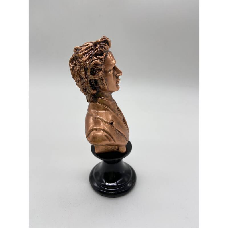 Chopin Bust on black base