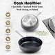 preview thumbnail 6 of 5, Gotham Steel Pro Ultra Ceramic 2X Nonstick 4 Qt Deep Sauté Pan with Lid Cookware