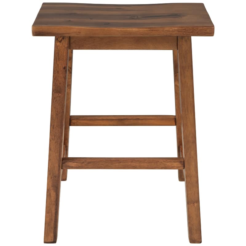Rubber Wood Top Kitchen Island Set with Seating and Open Shelve, 3pc