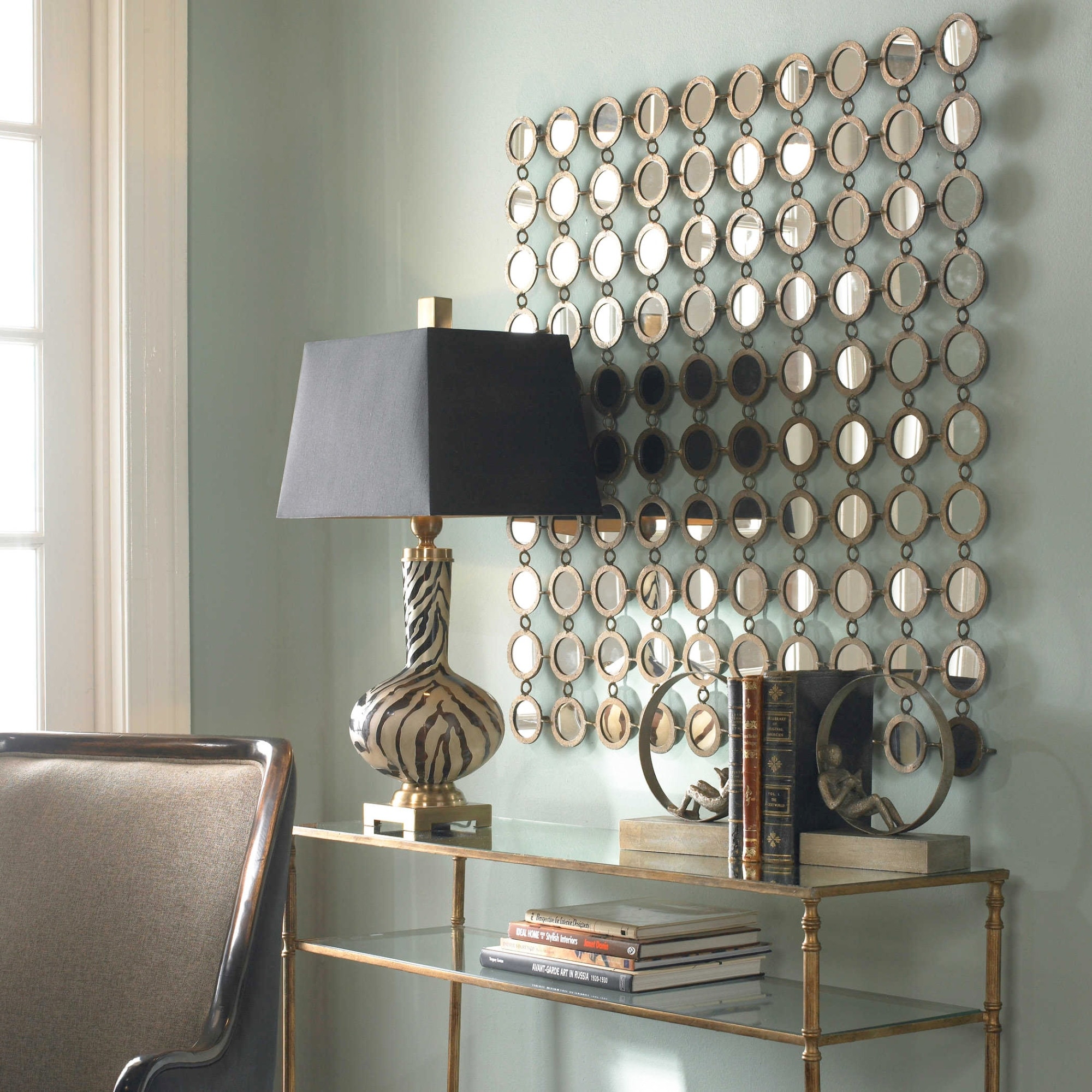 Uttermost Dinuba Large Decorative Wall Mirror Array Panel